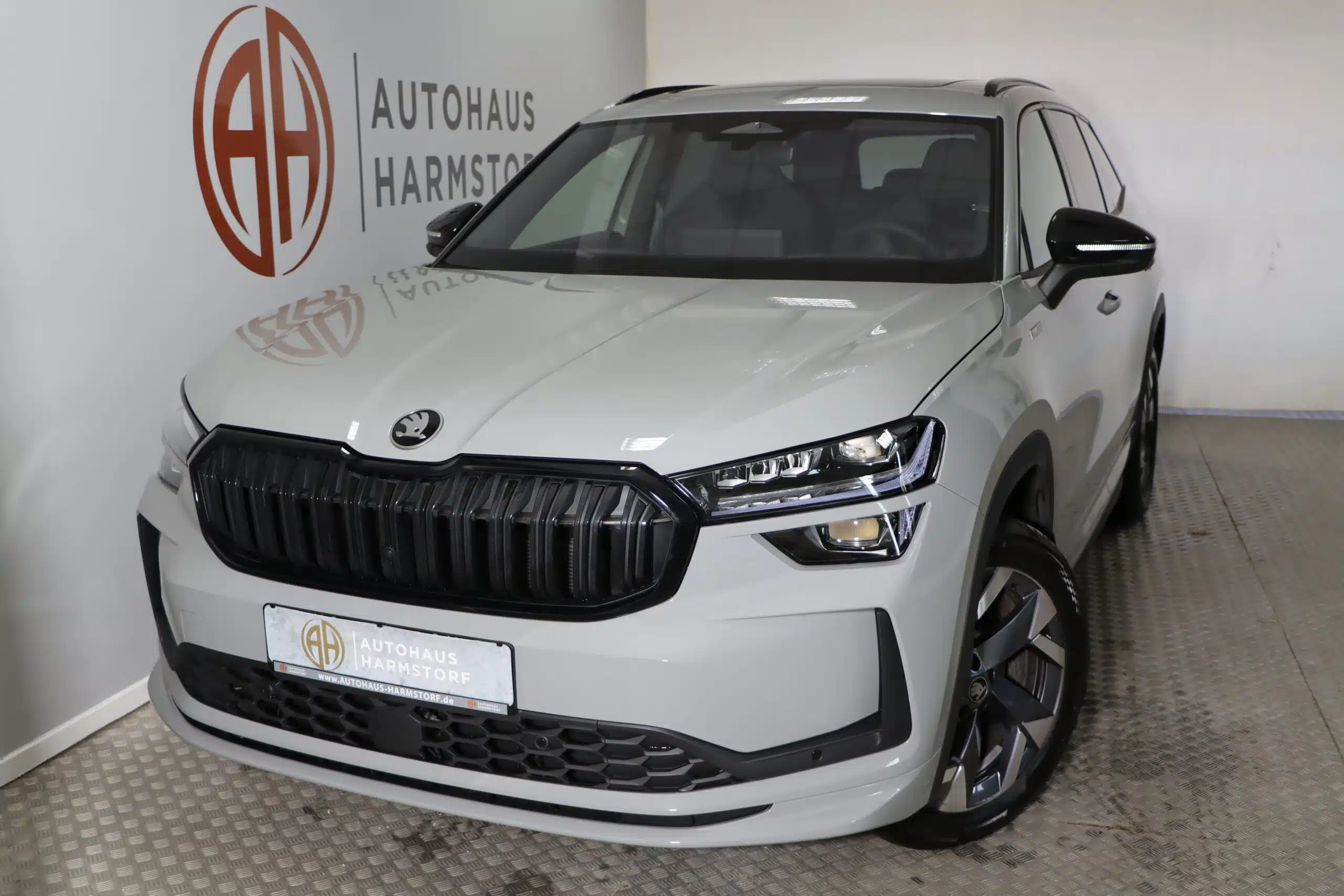 Skoda Kodiaq 1.5 TSI Sportline AHK 7-Sitze Pano - Steel Grau