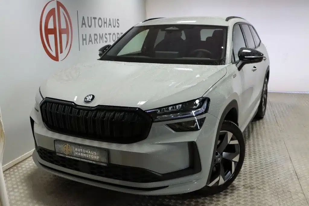 109 Skoda Kodiaq 14 109 Skoda Kodiaq 1.5 TSI 110 kW Sportline Anhängerkupplung 7-Sitze