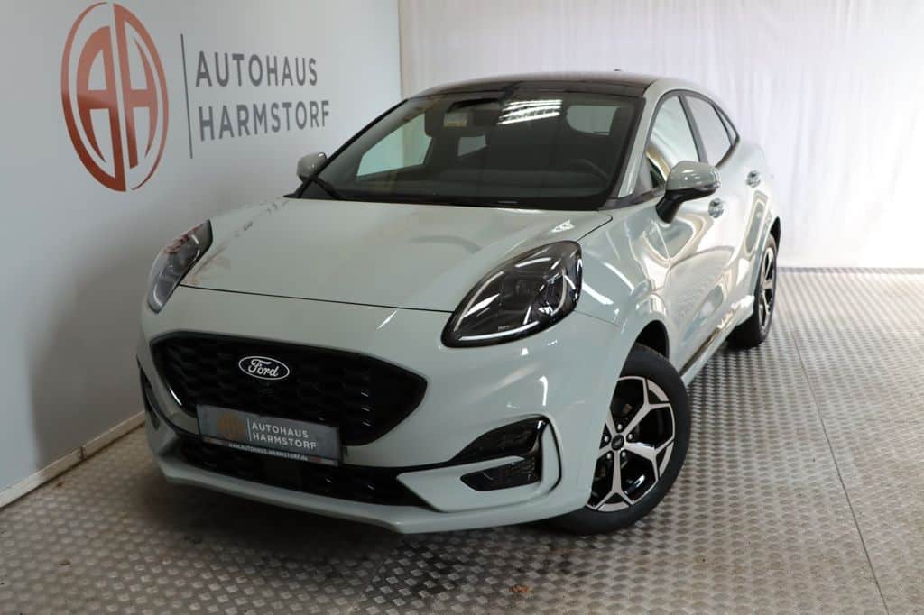 2 Ford Puma ST-Line 1.0 AT LED Panoramadach Anhängerkupplung Kamera 5 J. Garantie