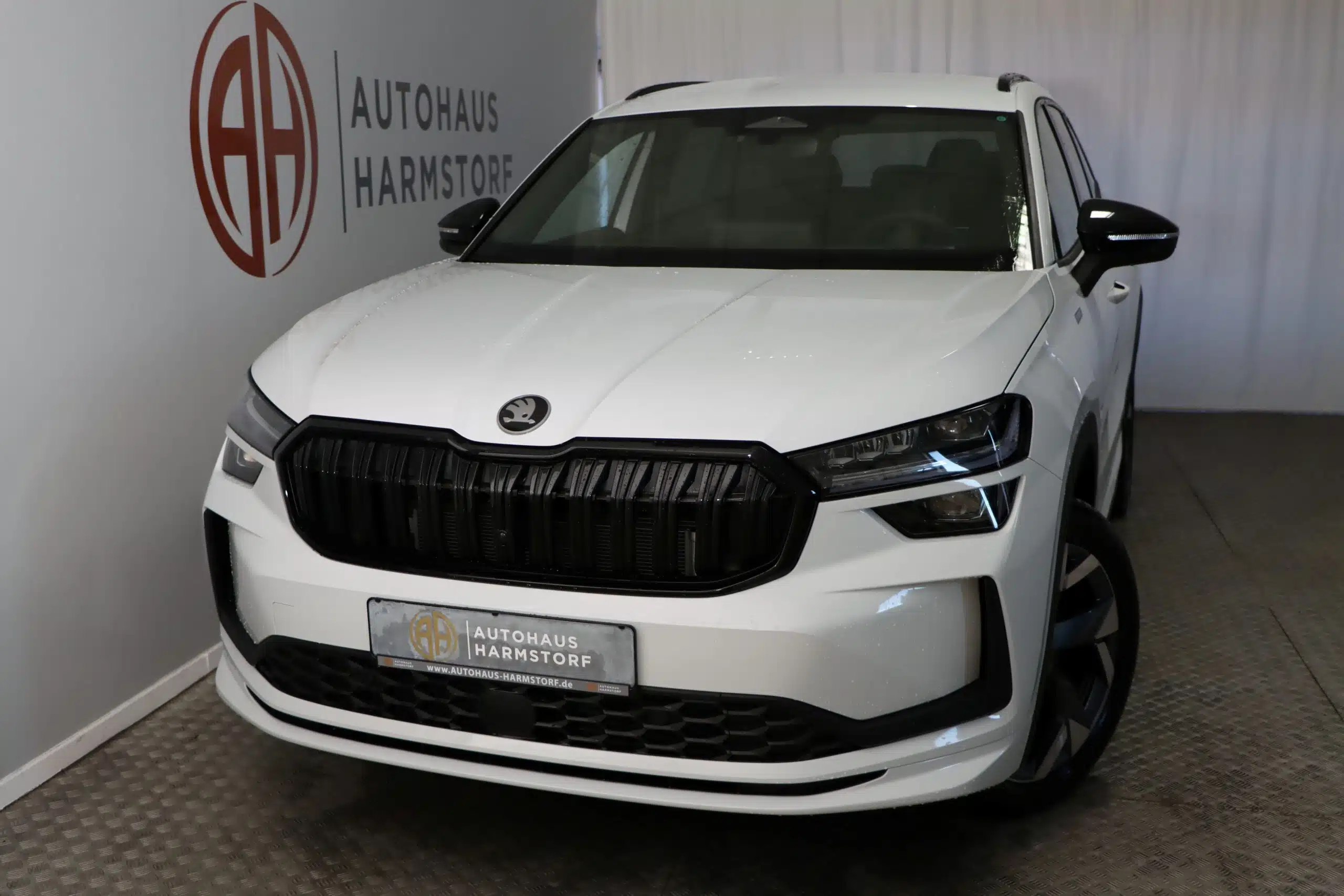 122 Skoda Kodiaq 2.0 TDI 4 122 Skoda Kodiaq 2.0 TDI 142 kW 4x4 Sportline - Moonweiß Perleffekt