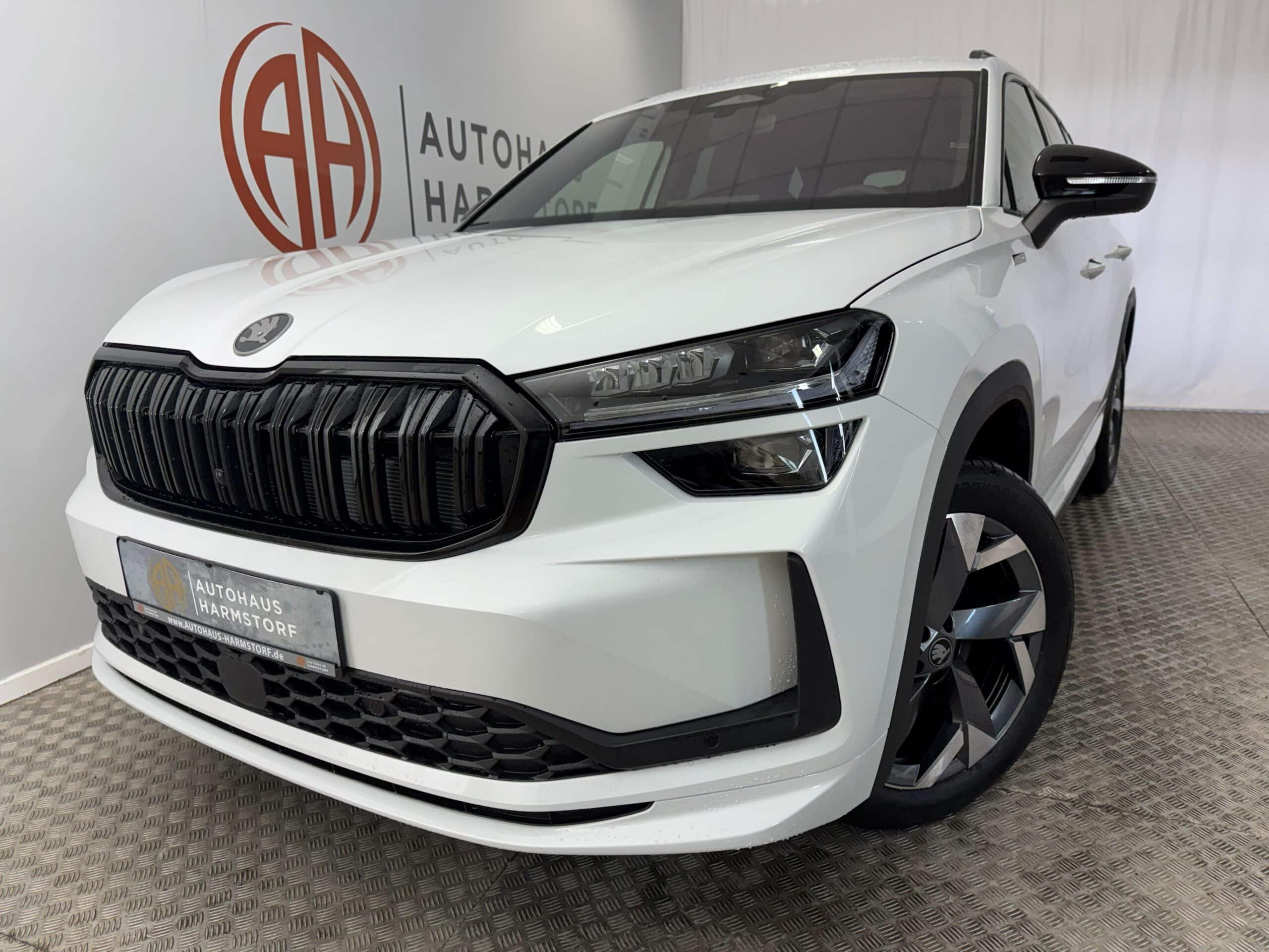 15 Skoda Kodiaq 1.5 TSI Sportline 7-Sitze Anhängerkupplung Matrix - Moonweiß Perleffekt