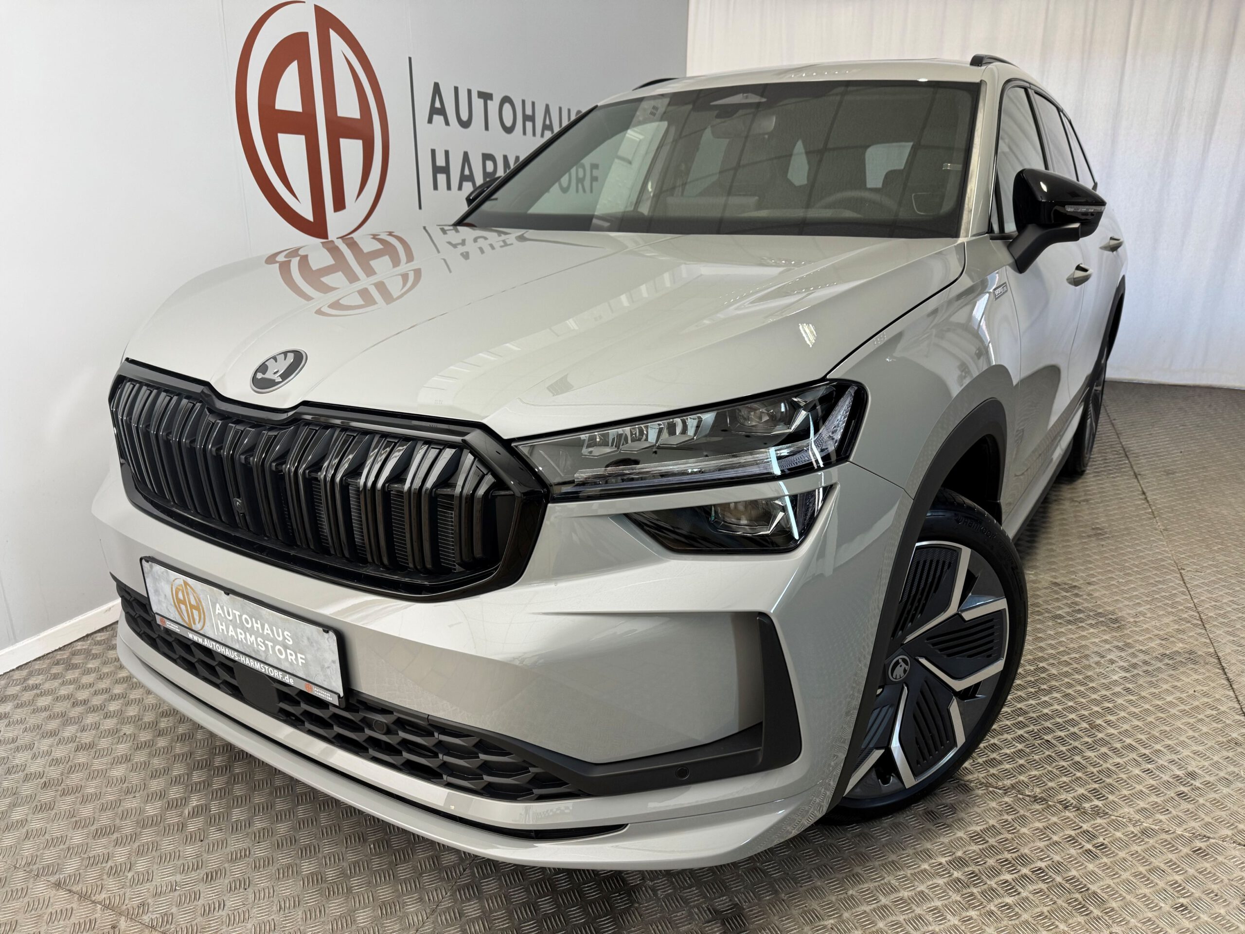 283 Skoda Kodiaq 2.0 TDI 4x4 Sportline Pano AHK 7-Sitze - Steel Grau
