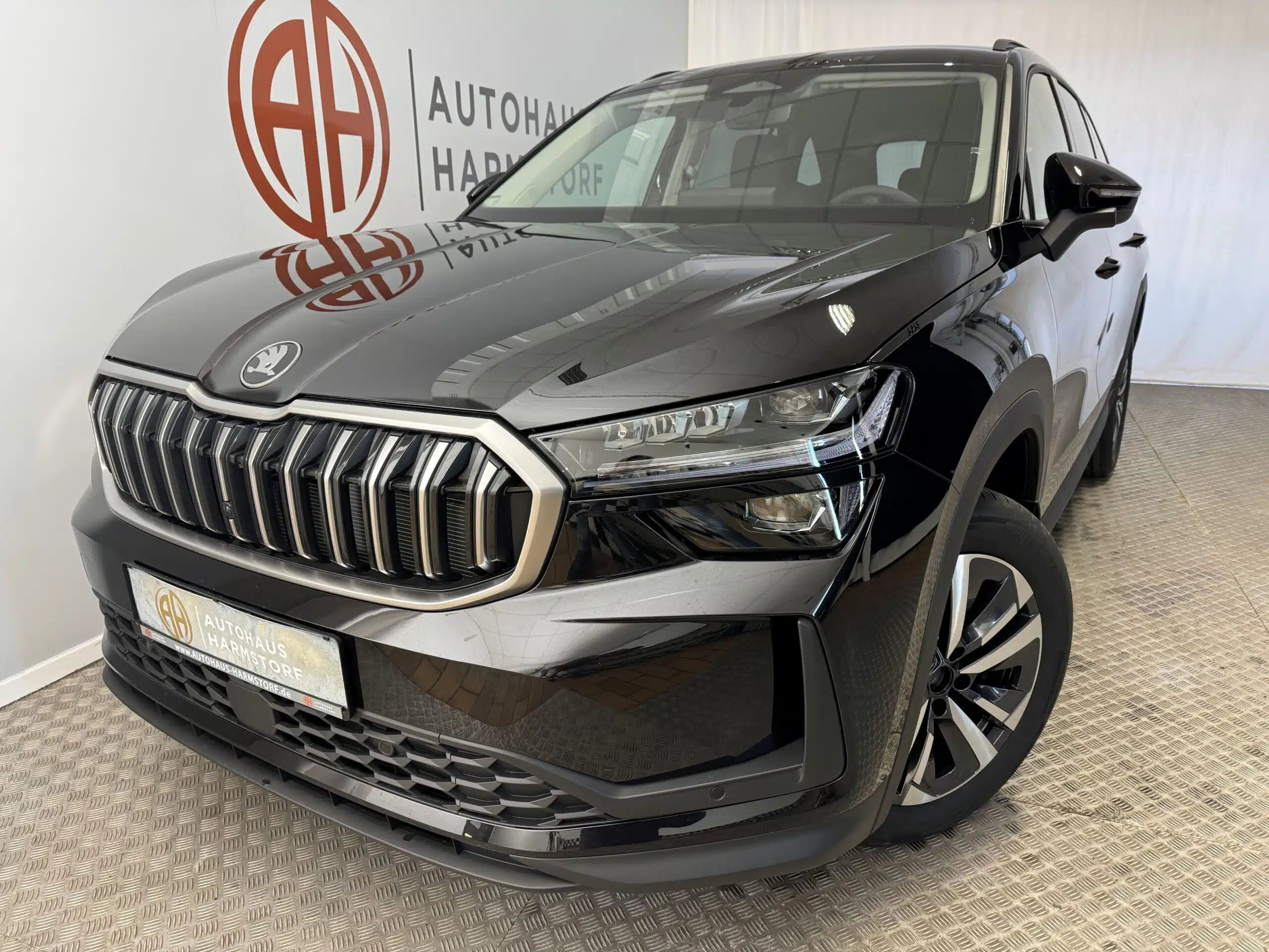 245 Skoda Kodiaq 1.5 TSI 5 245 Skoda Kodiaq 1.5 TSI AHK 7-Sitze Matrix Navigation - Blackmagic