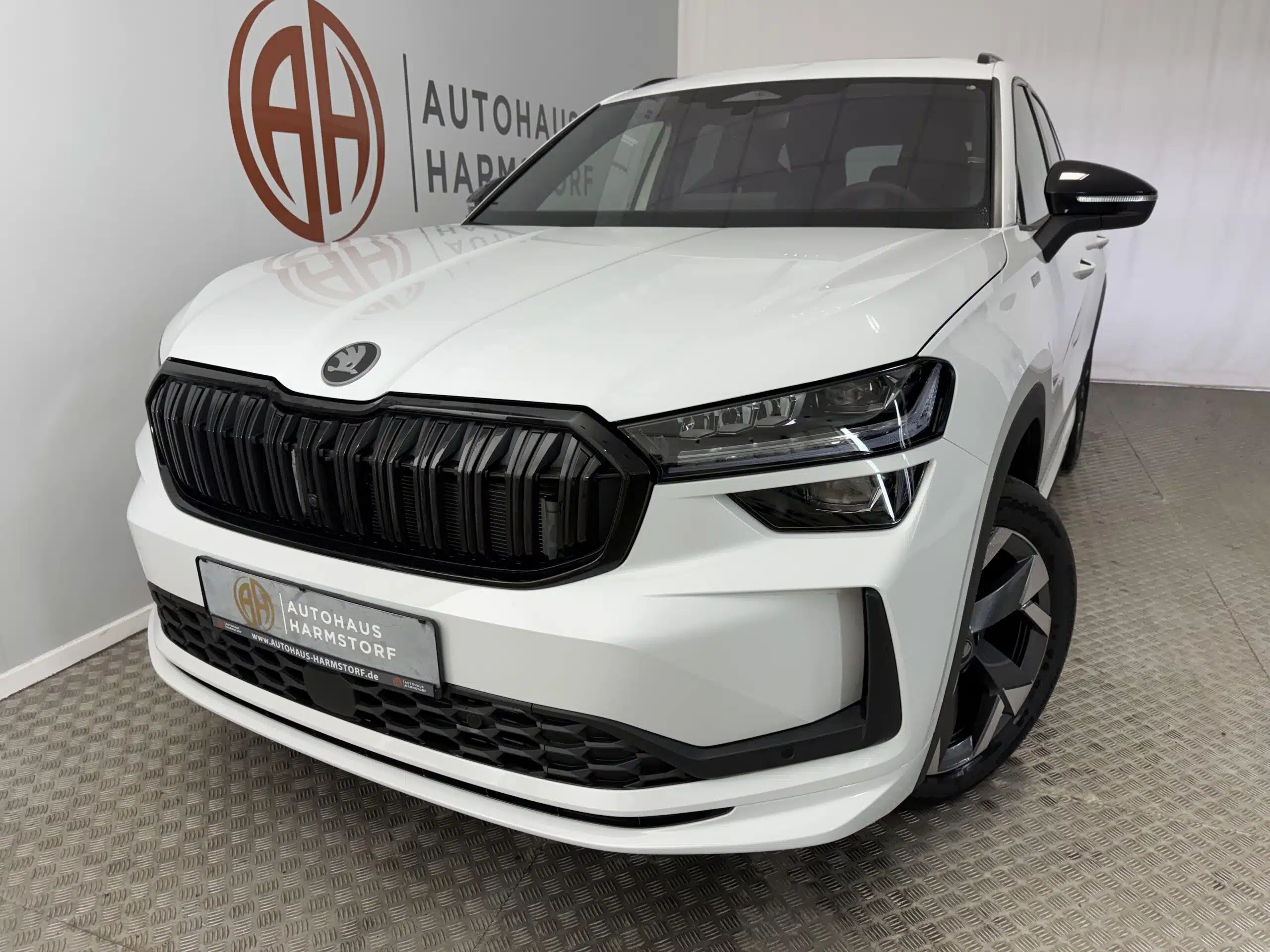 Nr. 133 Skoda Kodiaq 1.5 TSI Sportline 9 Nr. 133 Skoda Kodiaq 1.5 TSI Sportline AHK Panodach Matrix - Moonweiß-Metallic