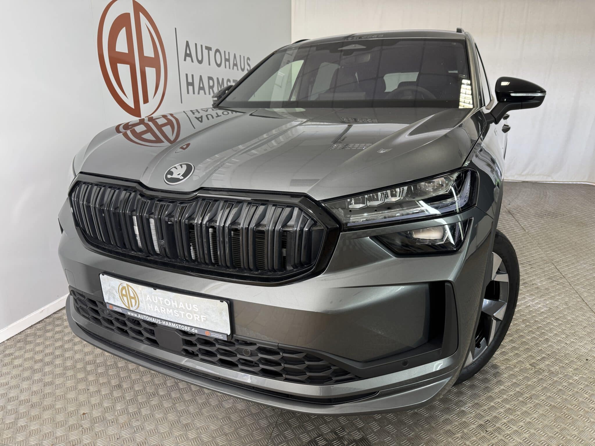 Nr. 14 Skoda Kodiaq 2.0 TDI 4x4 Sportline 142 kW Matrix AHK - Graphite Grau