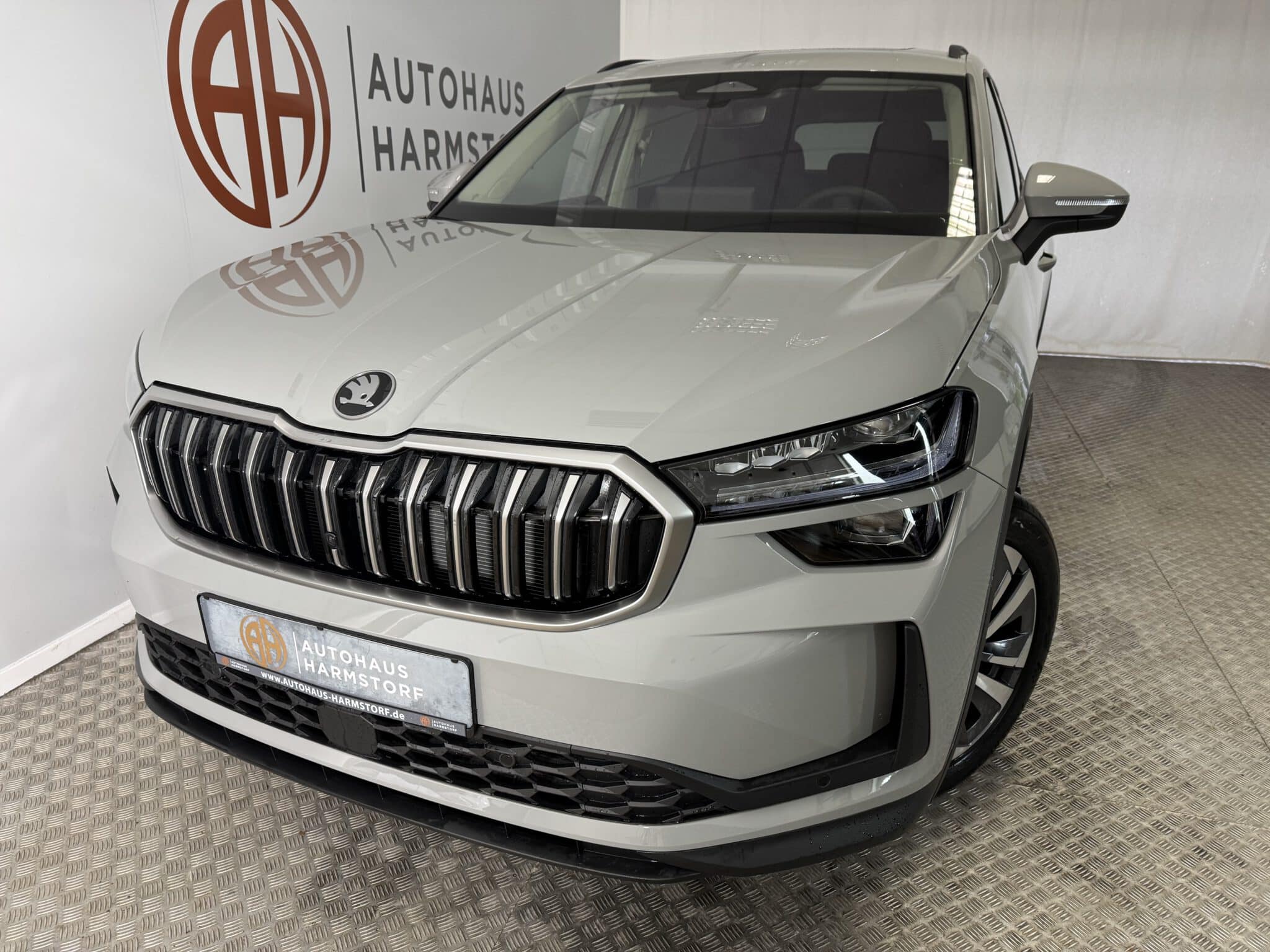 Nr. 196 Skoda Kodiaq 1.5 TSI Selection AHK Panodach Matrix - Steel Grau